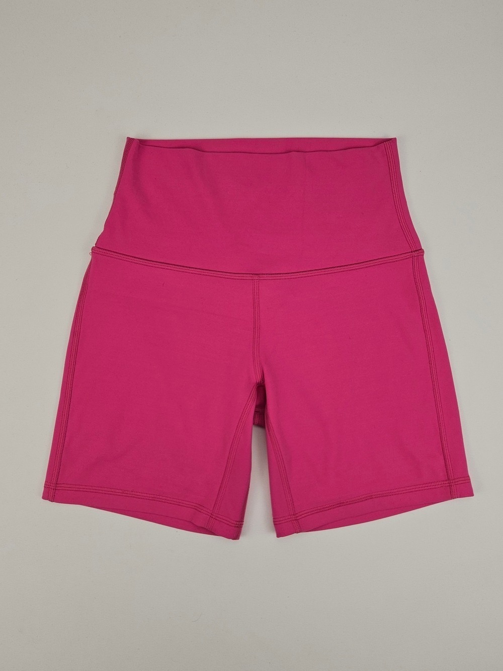 Lululemon Hot Pink Align High Rise 6” Shorts Size 4
